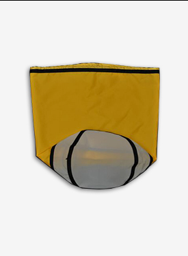 1 Gallon Yellow Bubble Bag