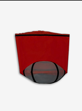 5 Gallon Bubble Bag, Red, Single Unit
