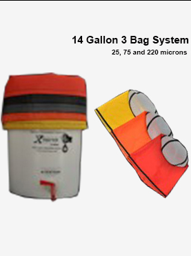 14 Gallon Bubble Bag, 3 bag system 